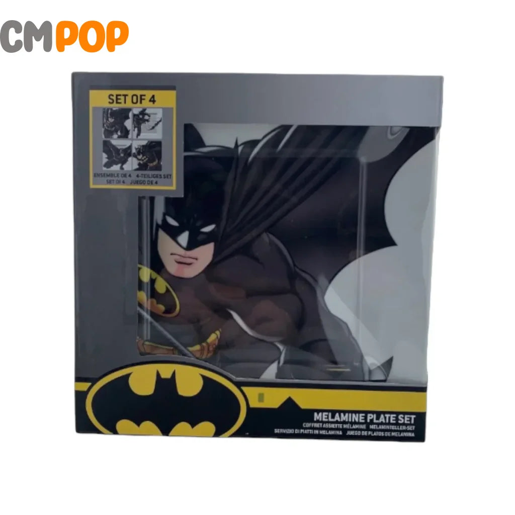 Funko Homeware: DC Batman Plate Set - Set Of 4 Party Supplies