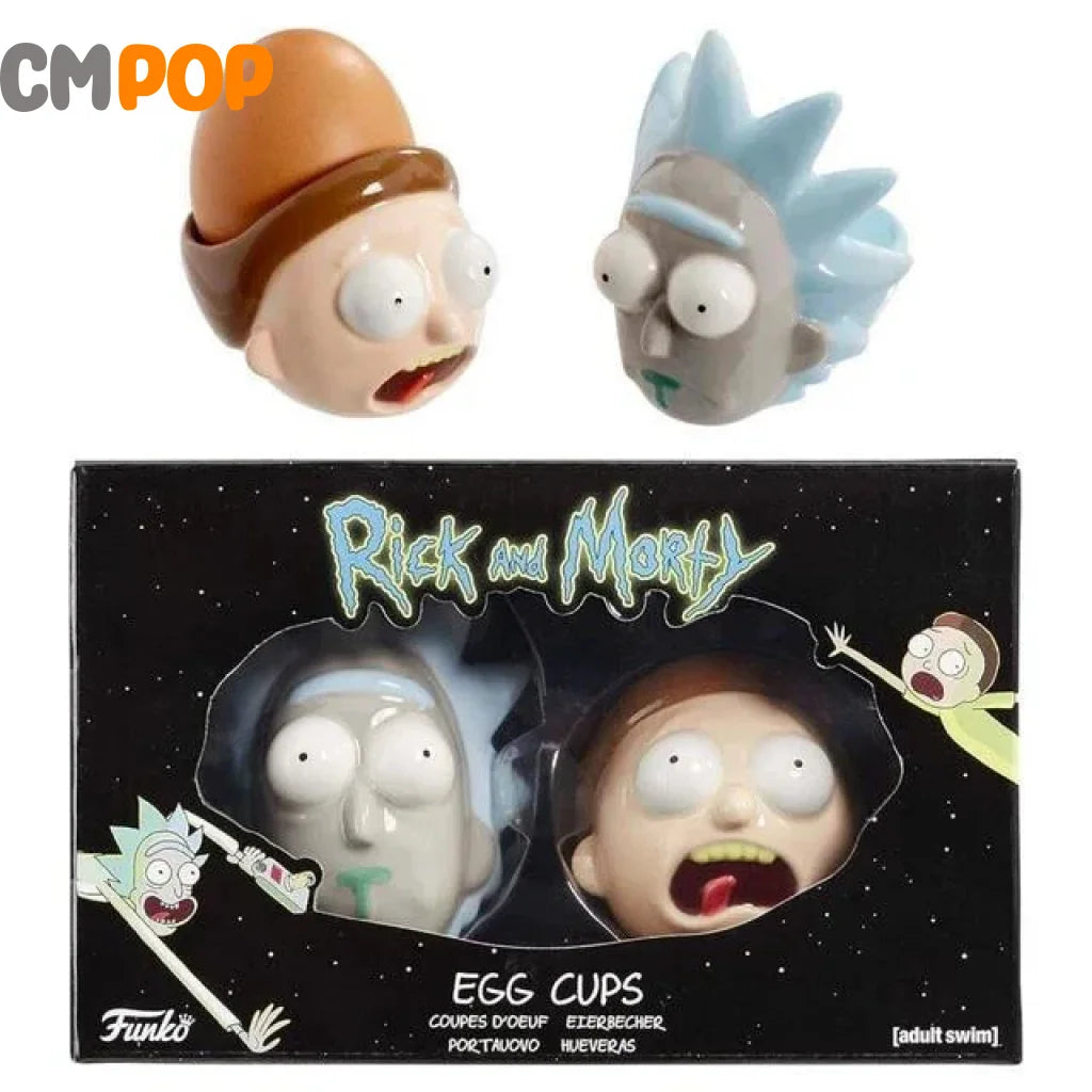 Funko Homeware: Rick & Morty Egg Cup 2-Pack Homeware
