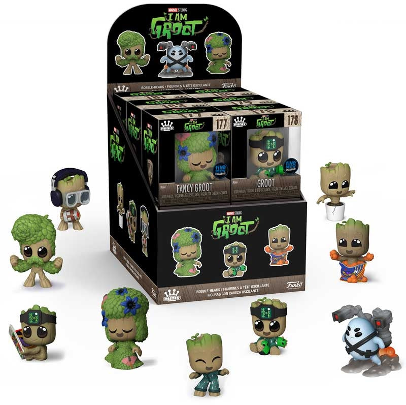 I am Groot Marvel Mystery Mini Vinyl Figures - Funko Pop!