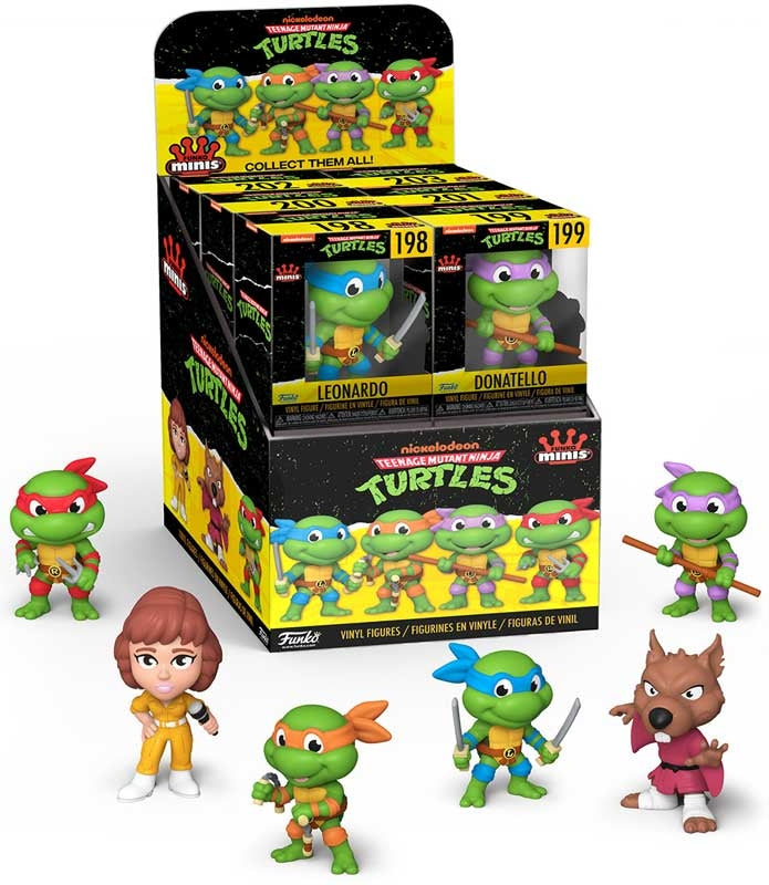 Teenage Mutant Ninja Turtles Mystery Mini Vinyl Figures - Funko Pop!