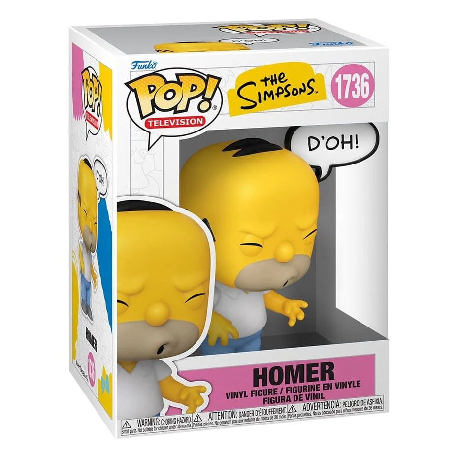 Homer "D'oh!" - #1736 - Funko Pop! - Television - The Simpsons