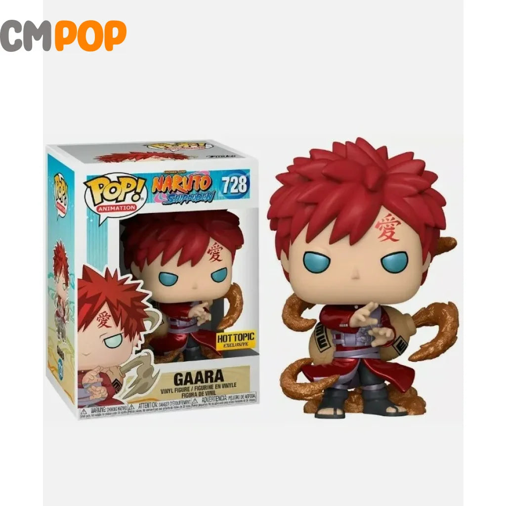 Gaara - #728 Funko Pop! Animation Naruto Shippuden Hot Topic Exclusive