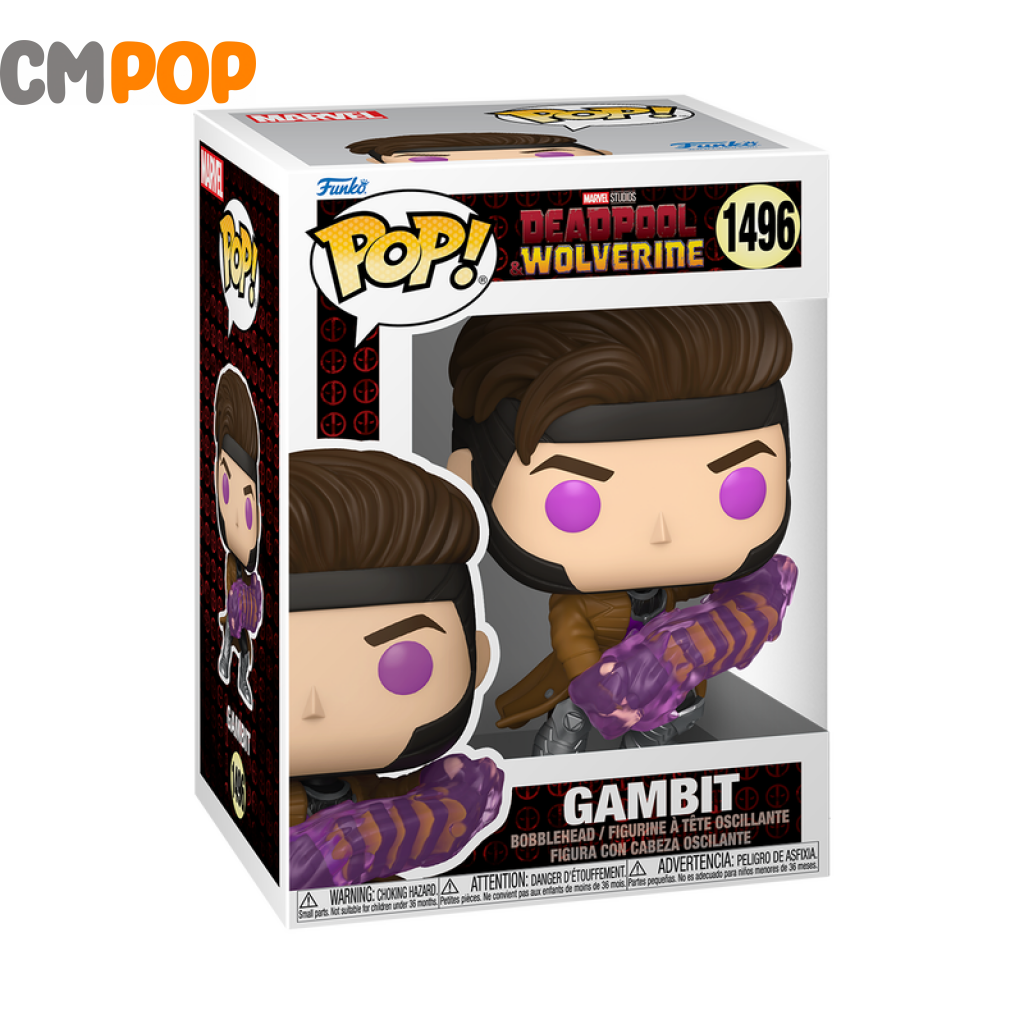 Gambit - #1496 Funko Pop! Marvel Deadpool & Wolverine Pop