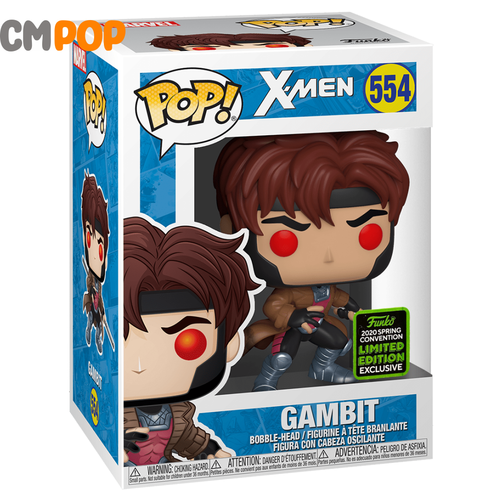 Gambit - #554- Funko Pop! Marvel 2020 Spring Convention Exclusive Pop