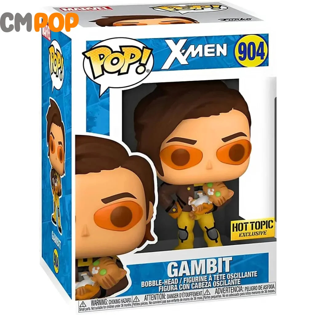 Gambit - #904 Funko Pop! Marvel X-Men Hot Topic Exclusive Pop