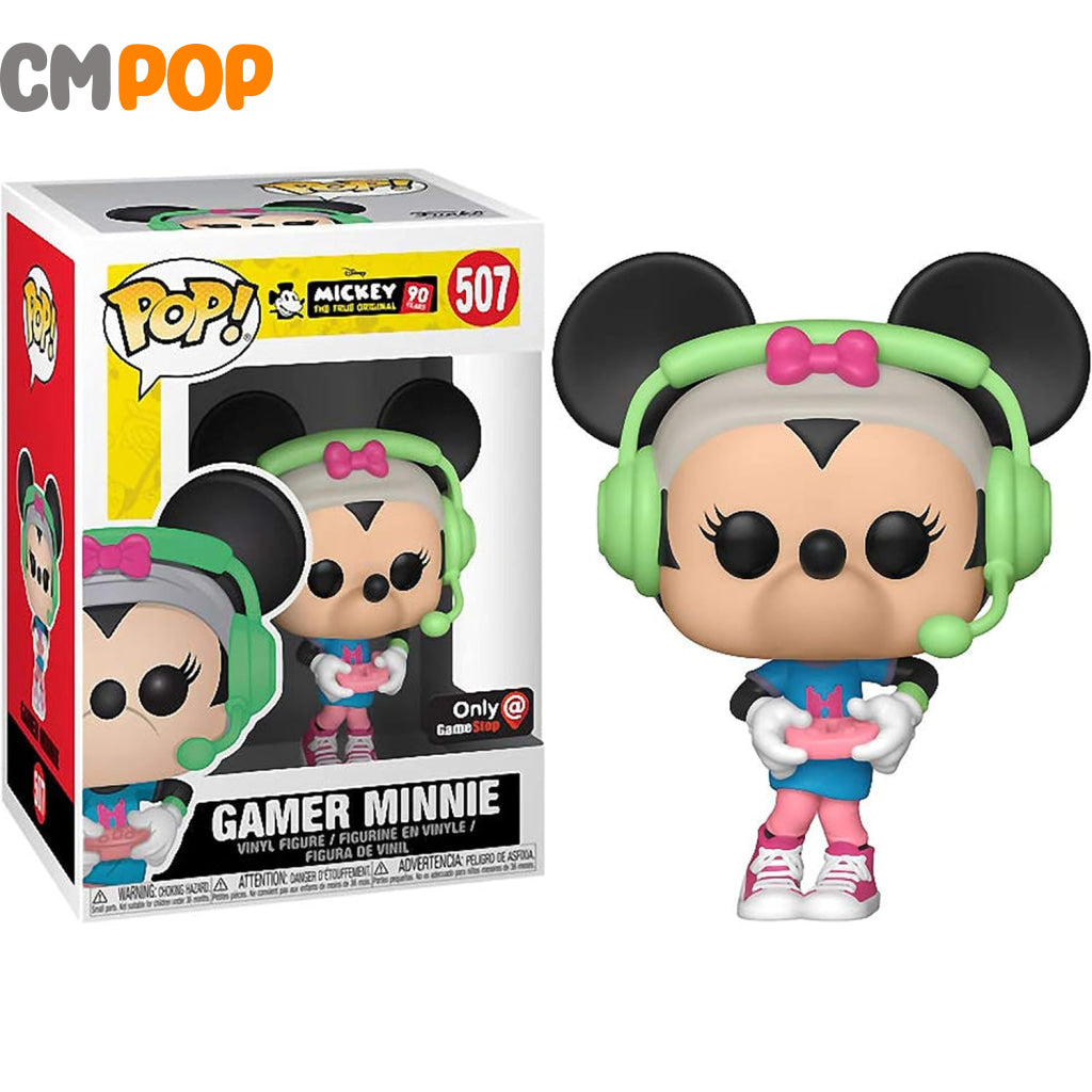 Gamer Minnie - #507 - Funko Pop! - Disney 90 Years - GameStop Exclusive Funko Pop