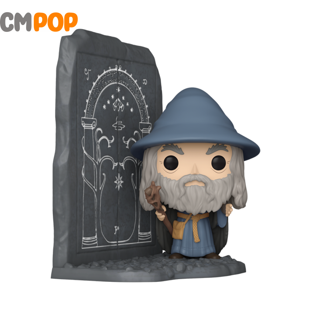 Gandalf At The Doors Of Durin - #1746 Funko Pop! Deluxe The Lord Rings Dod Glow In Dark Pop