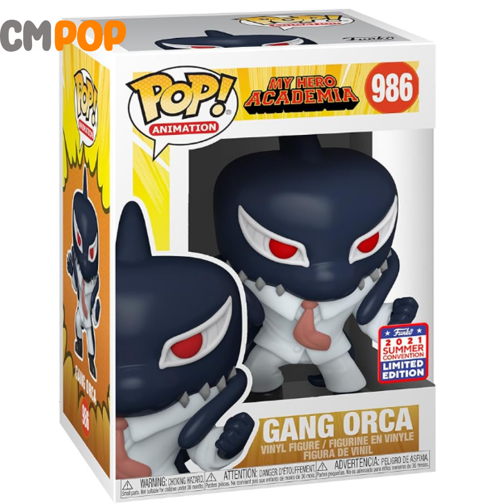 Gang Orca - #986 Funko Pop! My Hero Academia 2021 Summer Convention Limited Edition Pop