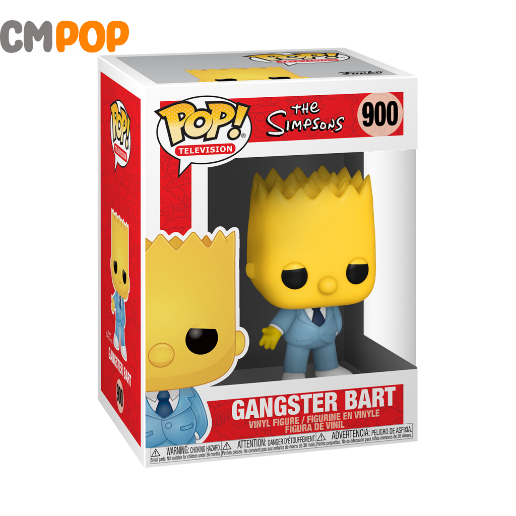 Gangbuster Bart- #900 - Funko Pop! The Simpsons Pop
