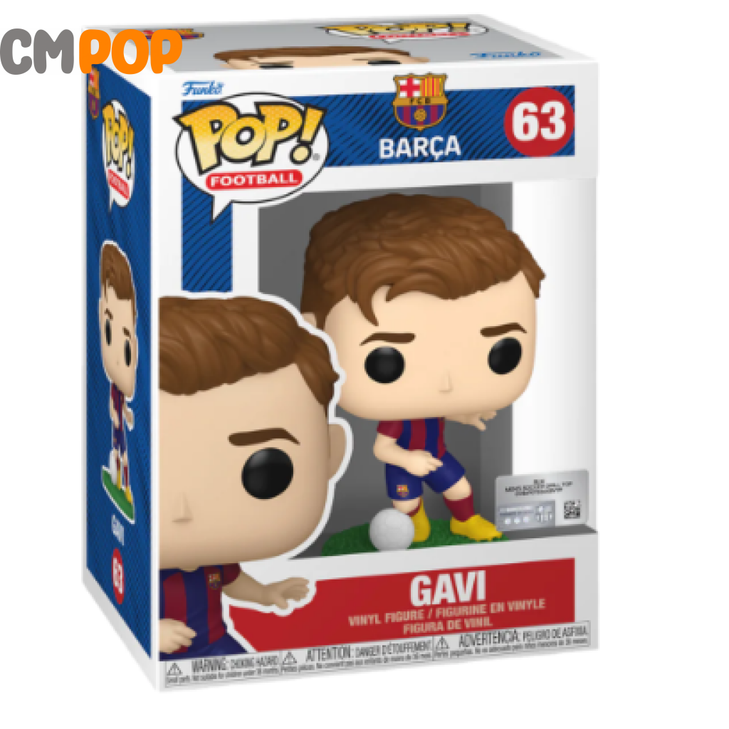 Gavi - #63 Funko Pop! Football Barcelona Pop