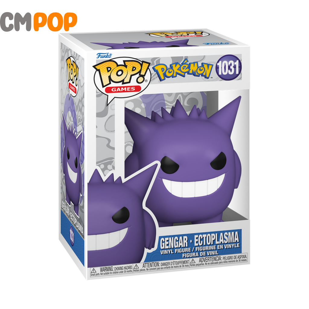 Gengar - #1031 Funko Pop! Games Pokémon Pop
