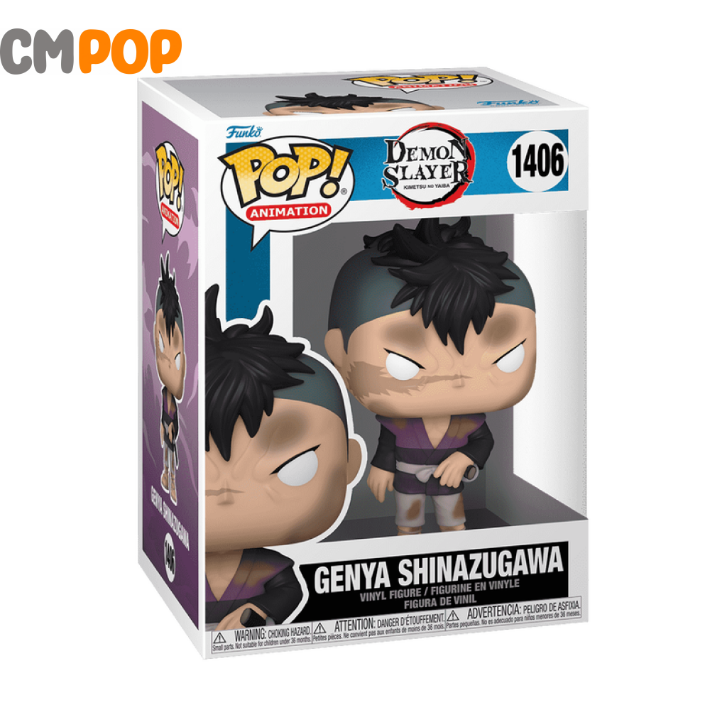 Genya Shinazugawa - #1406 Funko Pop! Animation Demon Slayer Pop