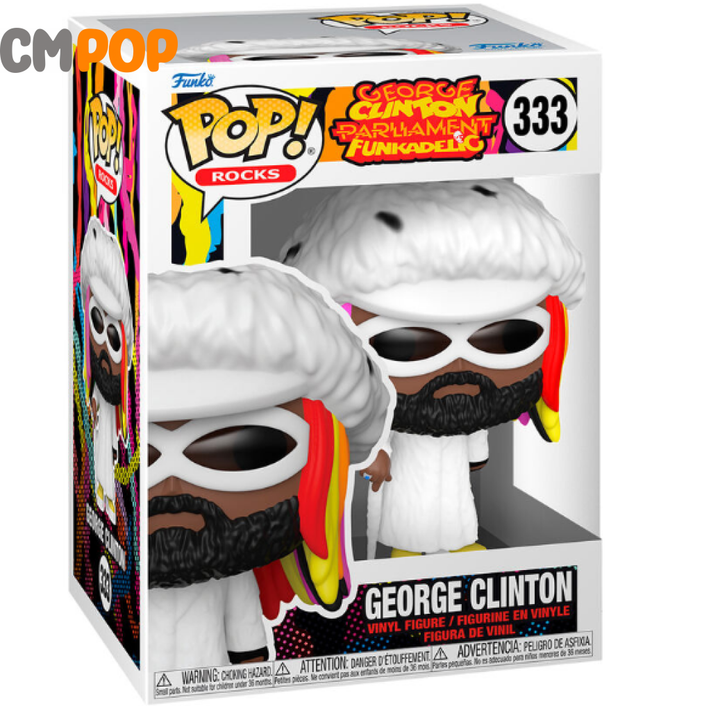 George Clinton - #333 Funko Pop! Rocks Pop