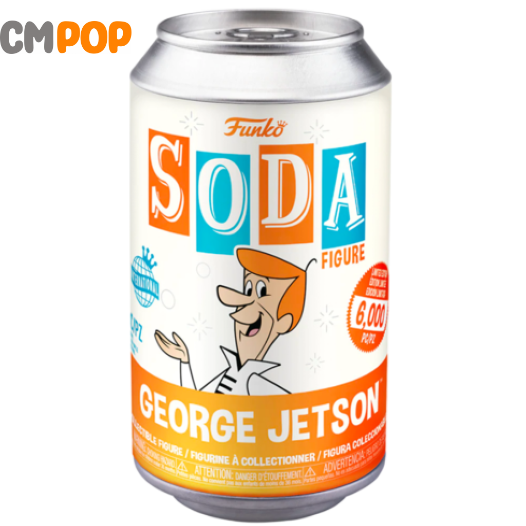 George Jetson - Funko Vinyl Soda 6000 Pieces Chance Of Chase The Jetsons