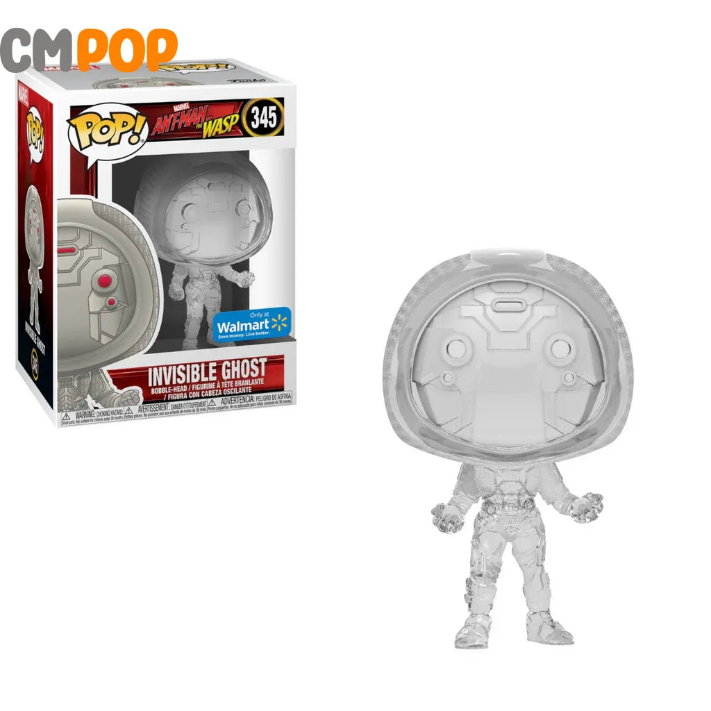 Ghost - #345 - Funko Pop! - Antman the Wasp - Marvel - Walmart Exclusive Funko Pop