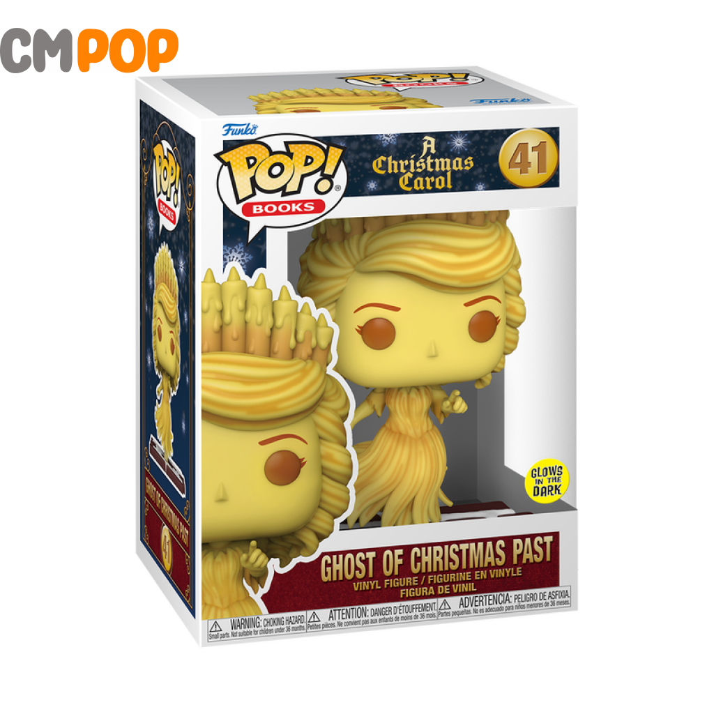 Ghost Of Christmas Past - #41 Funko Pop! Books A Carol Glows In The Dark Pop