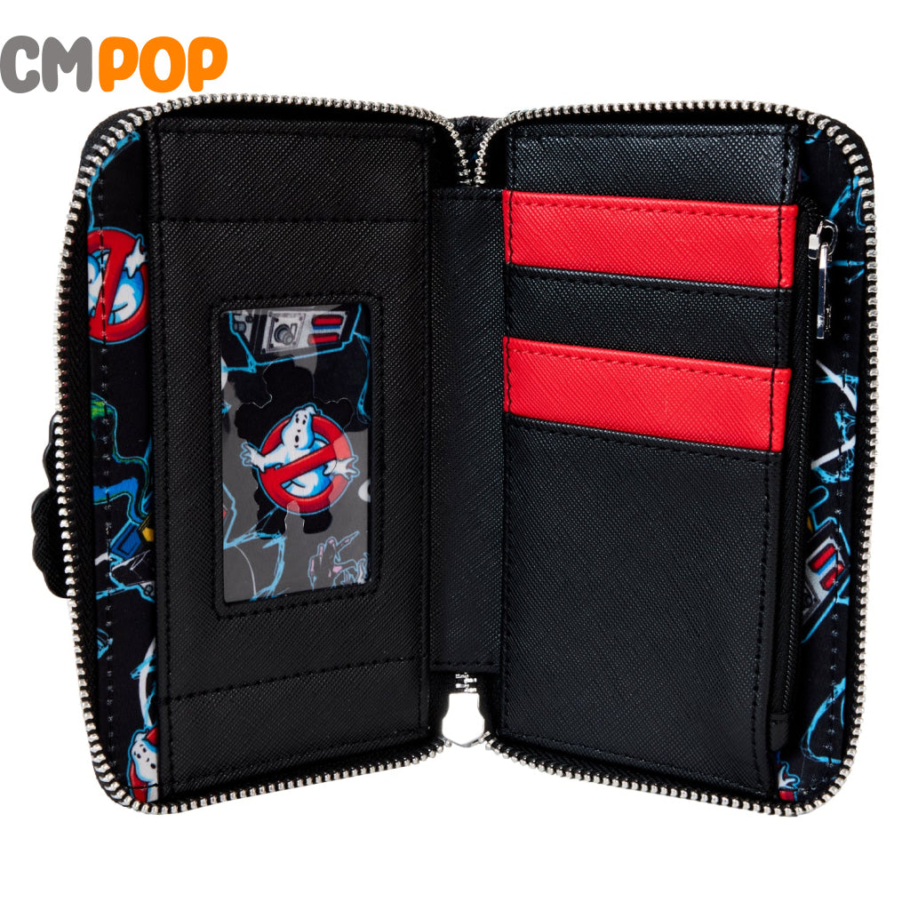 Ghostbusters Ecto One Zip Around Wallet - Loungefly