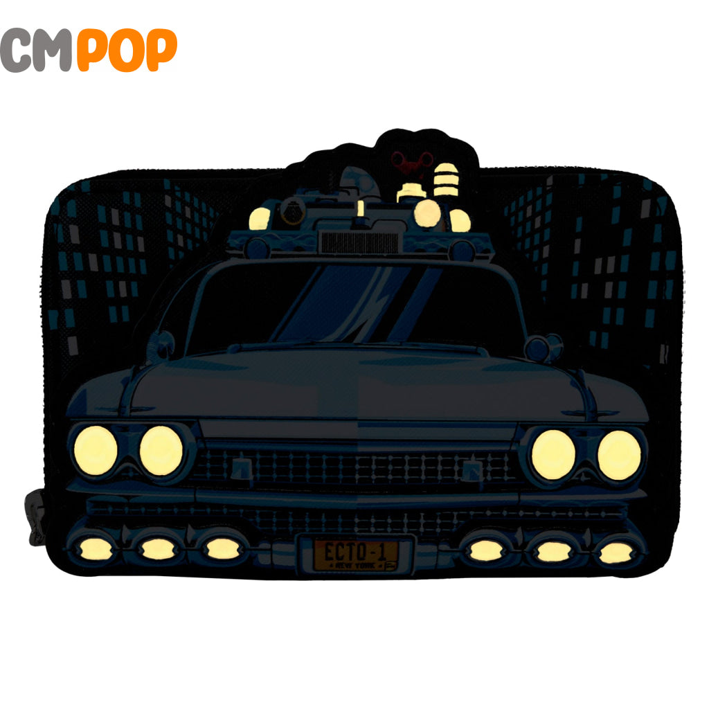 Ghostbusters Ecto One Zip Around Wallet - Loungefly