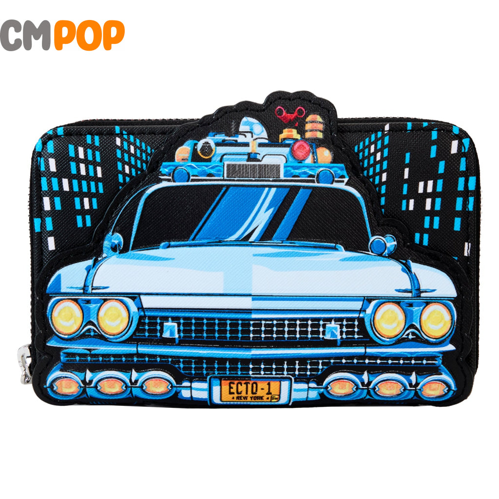 Ghostbusters Ecto One Zip Around Wallet - Loungefly