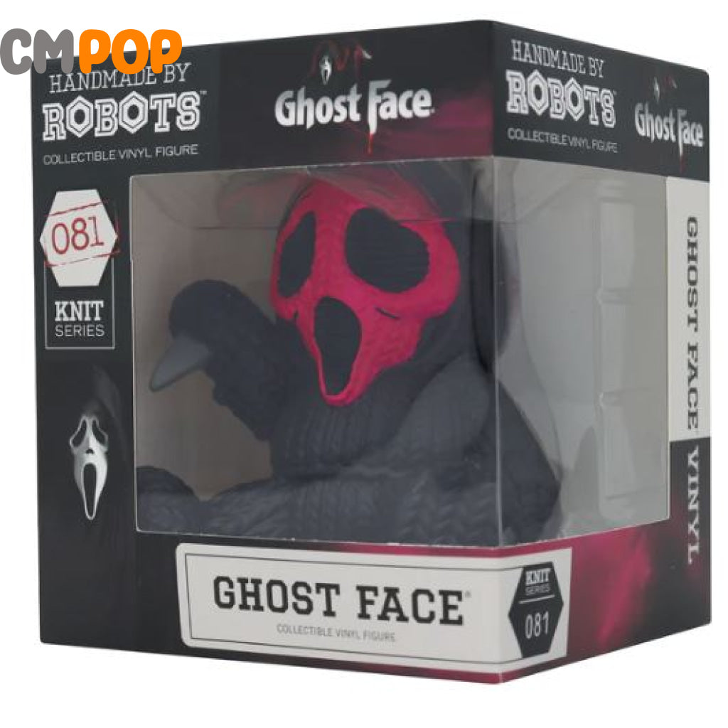 Copy Of Ghostface Pink Fluorescent - Collectible Vinyl Figure Handmade By Robots