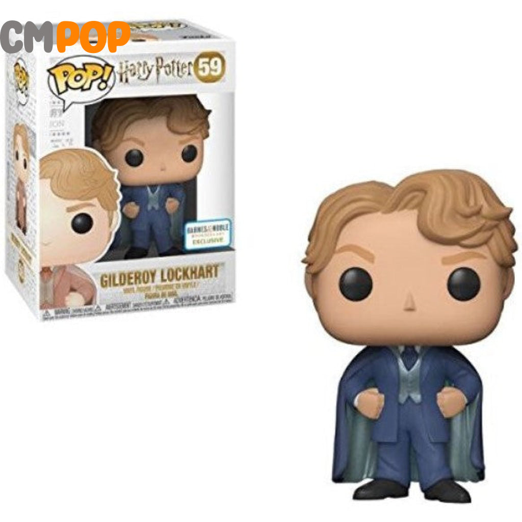 Gilderoy Lockhart - #59 Funko Pop! Harry Potter Barnes And Noble Exclusive