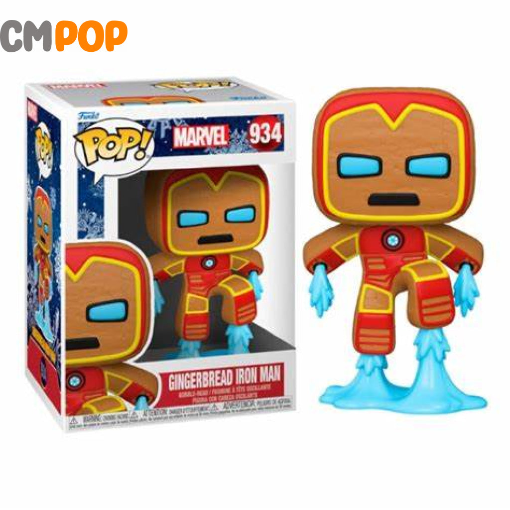Gingerbread Iron Man - #934 Funko Pop! Marvel Pop