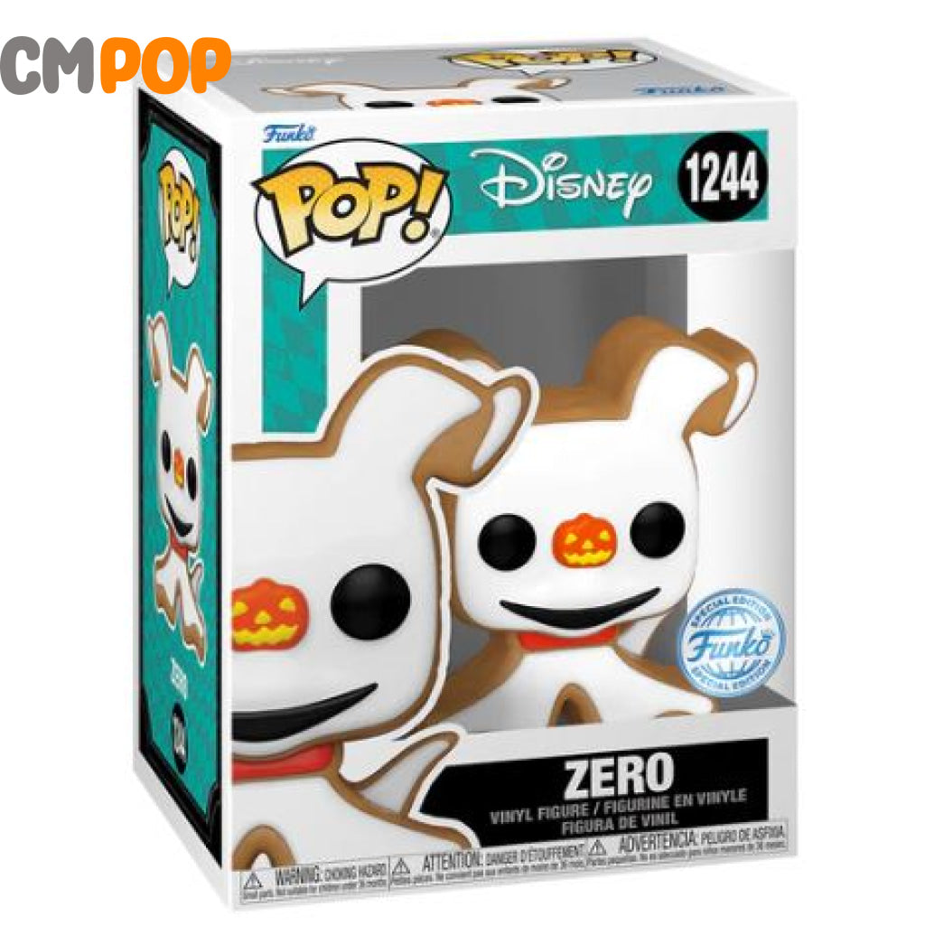 Gingerbread Zero - #1244 Funko Pop! The Nightmare Before Christmas Special Edition Exclusive Pop