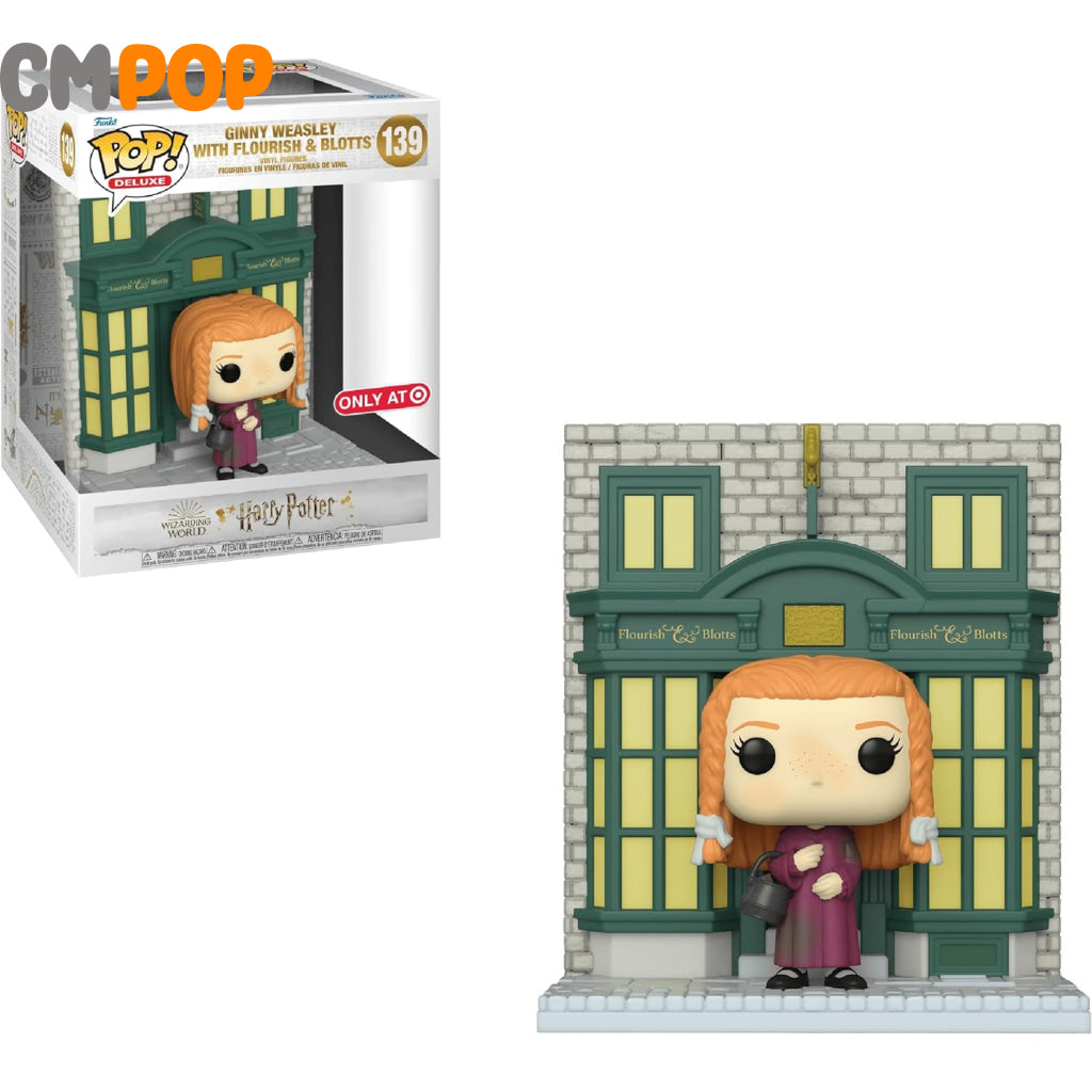 Ginny Weasley With Flourish And Blotts - #139 Funko Pop! Pop Deluxe Harry Potter Target Exclusive
