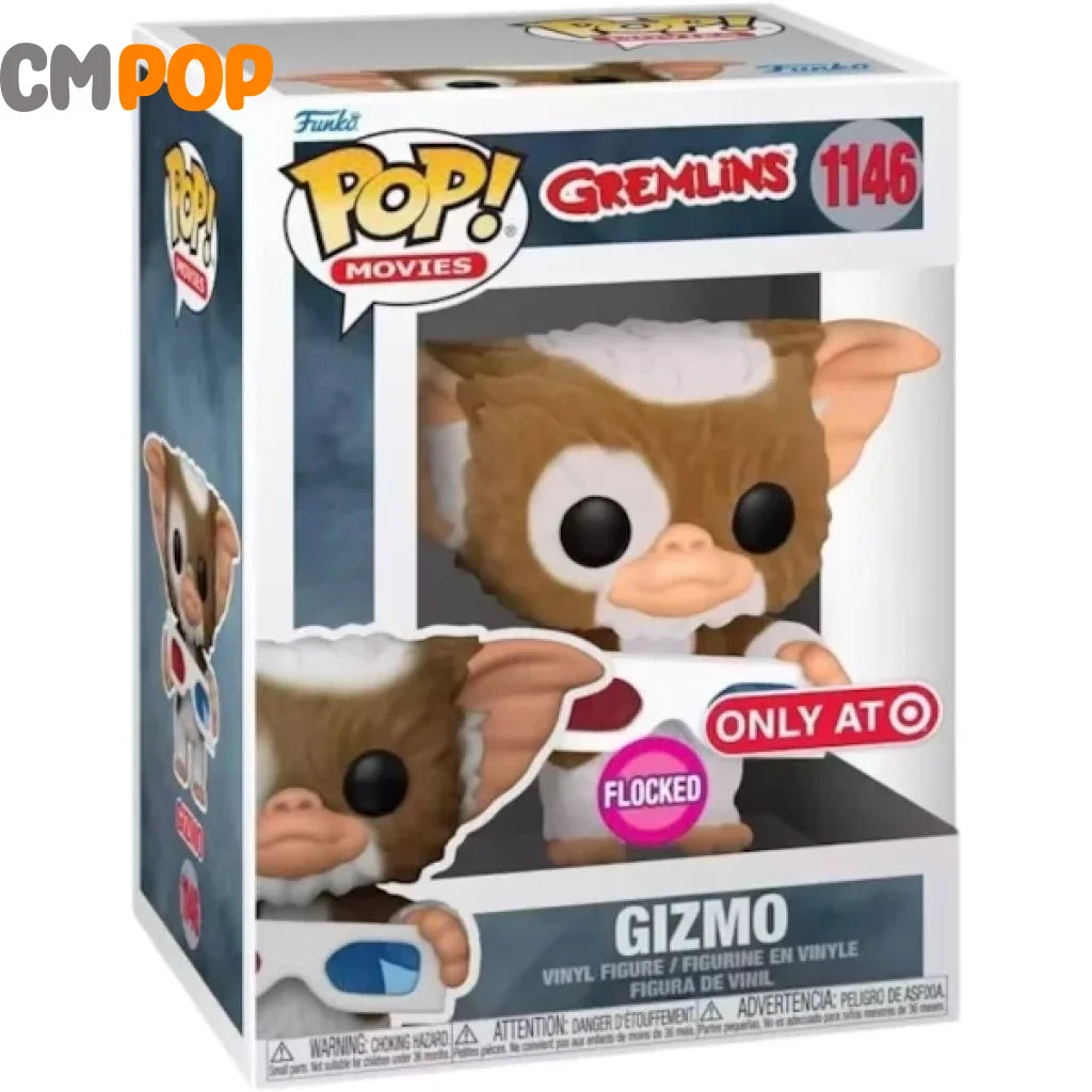 Gizmo - #1146 Funko Pop! Gremlins Horror Movies Flocked Target Exclusive Pop