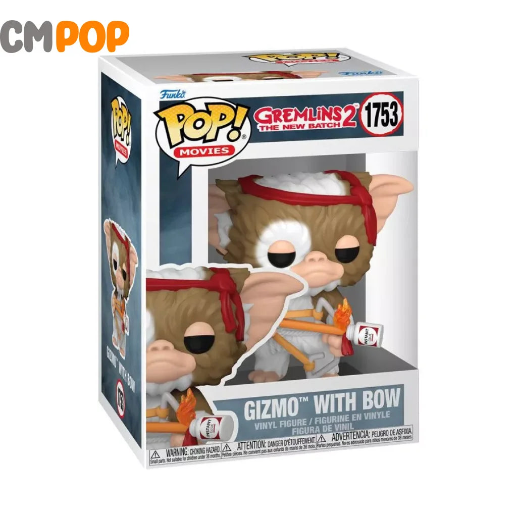 Gizmo With Bow - #1753 Funko Pop! Gremlins Horror Movies Pop