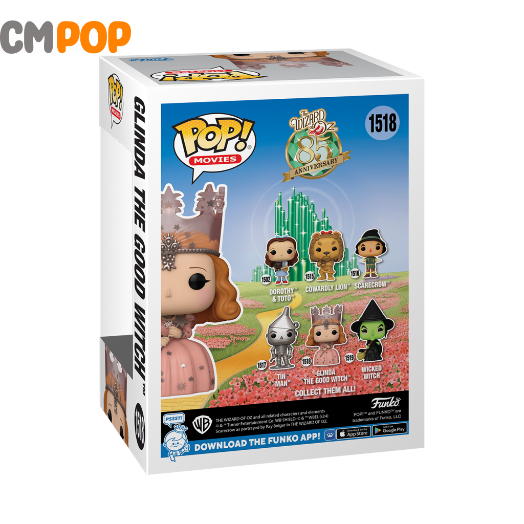 Glinda The Good Witch - The Wizard Of Oz #1518 Movies Loungefly
