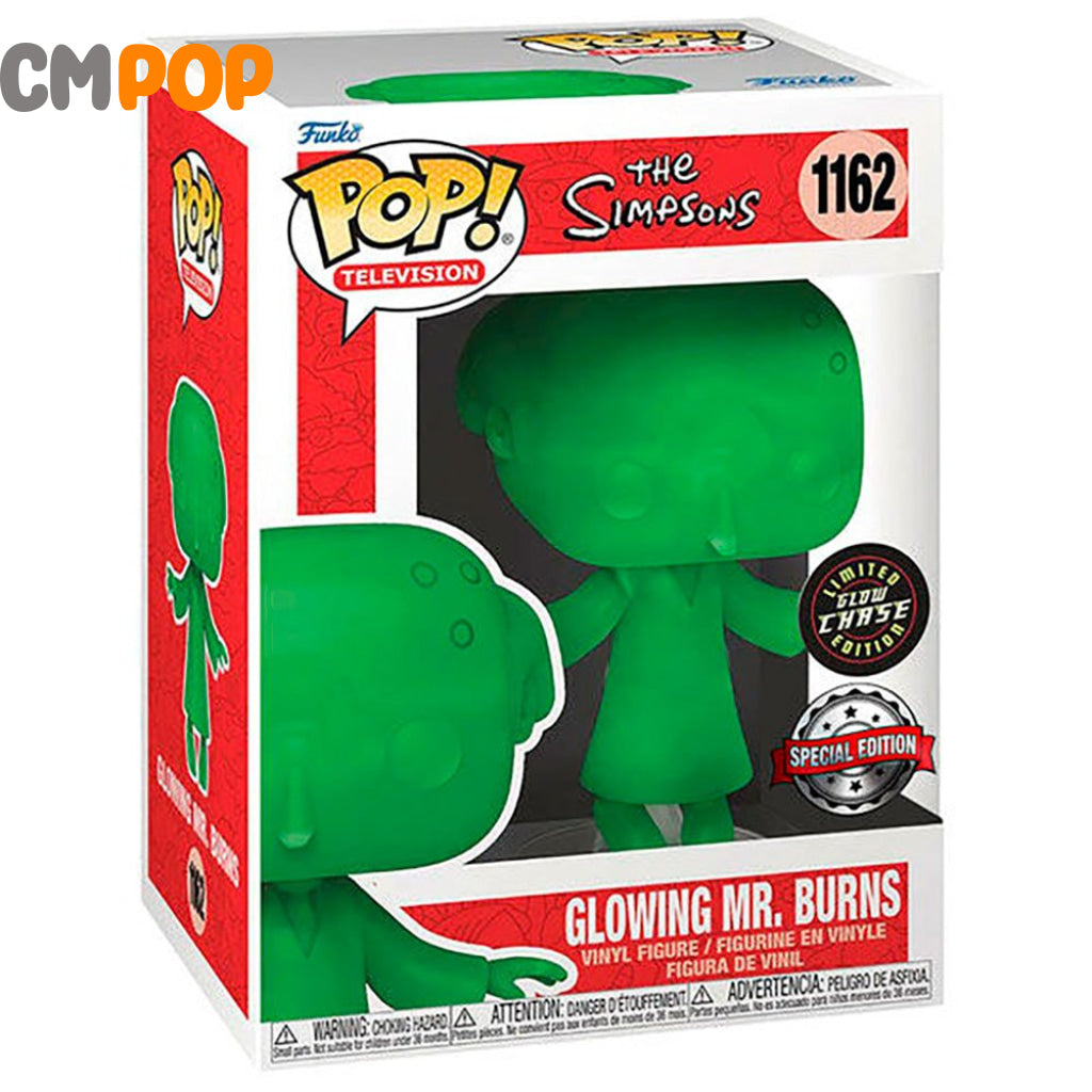 Glowing Mr Burns Chase - #1162 Funko Pop! The Simpson Pop