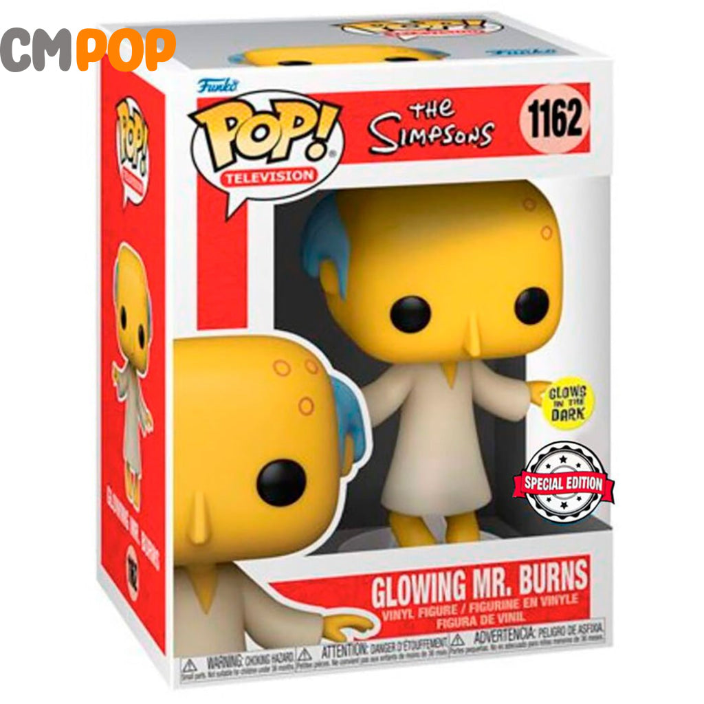 Glowing Mr Burns - #1162 Funko Pop! The Simpson Pop