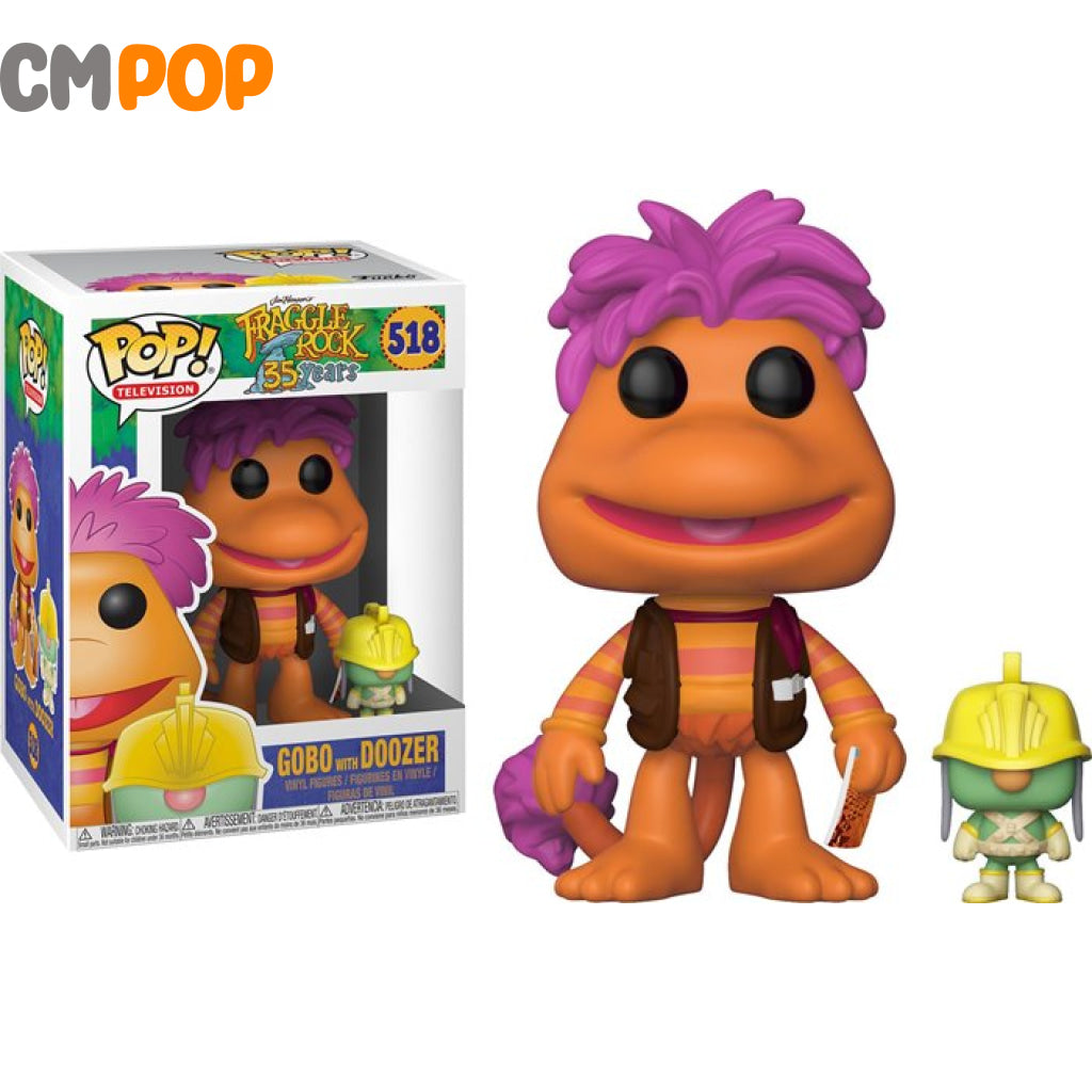 Gobo with Doozer- #518- Funko Pop! - Television - Fraggle Rock 35 years Funko Pop