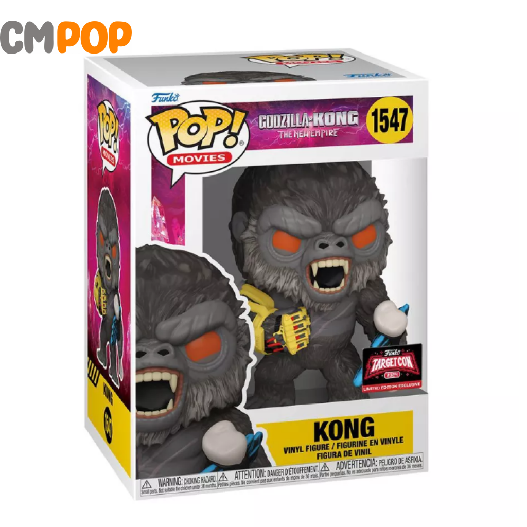 Godzilla - #1547 Funko Pop! Vs Kong The New Empire Target Con 2024 Limited Edition Exclusive Pop