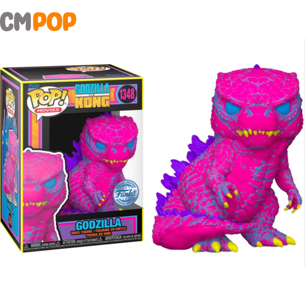 Godzilla Blacklight - #1348- Funko Pop! Vs Kong Pop