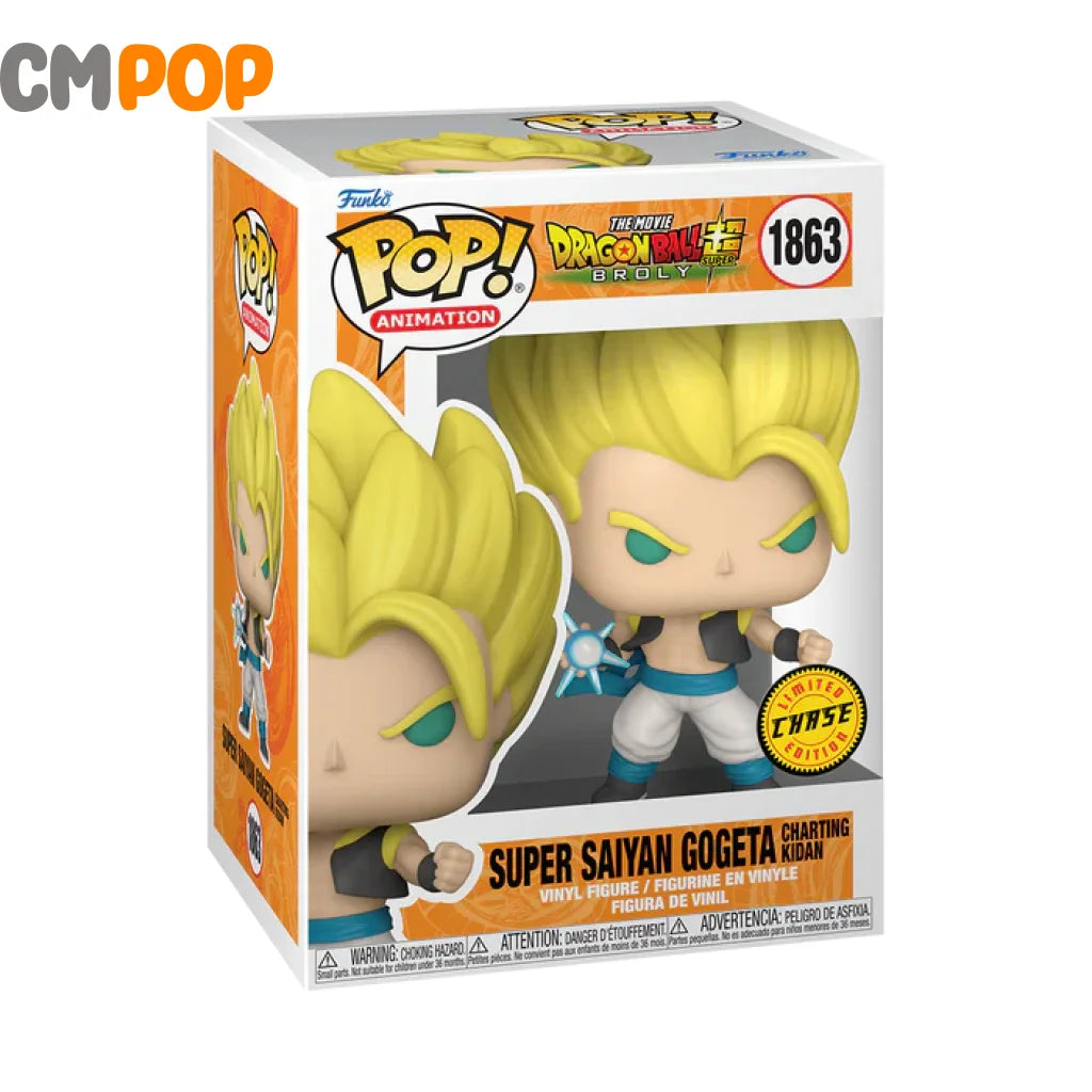 Gogeta - #1863 Funko Pop! Animation Dragon Ball Super: Broly Team Limited Chase Edition Pop