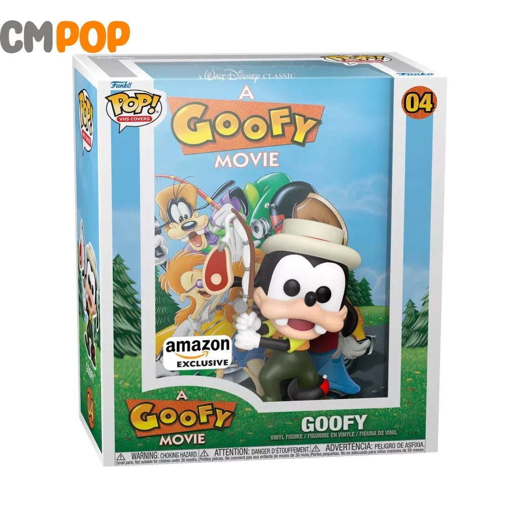 Goofy - #04 Funko Pop! Vhs Covers Disney A Movie Amazon Exclusive Pop