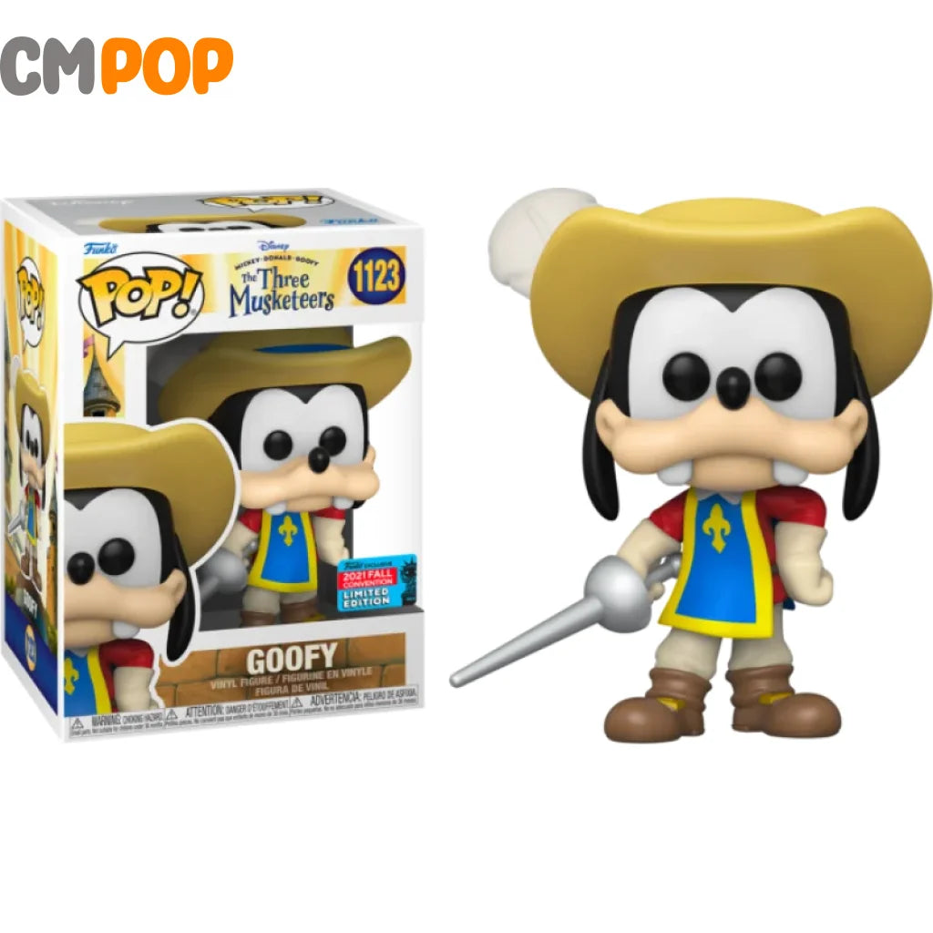 Goofy - #1023 Funko Pop! Disney The Three Musketeers 2021 Fall Convention Limited Edition Pop