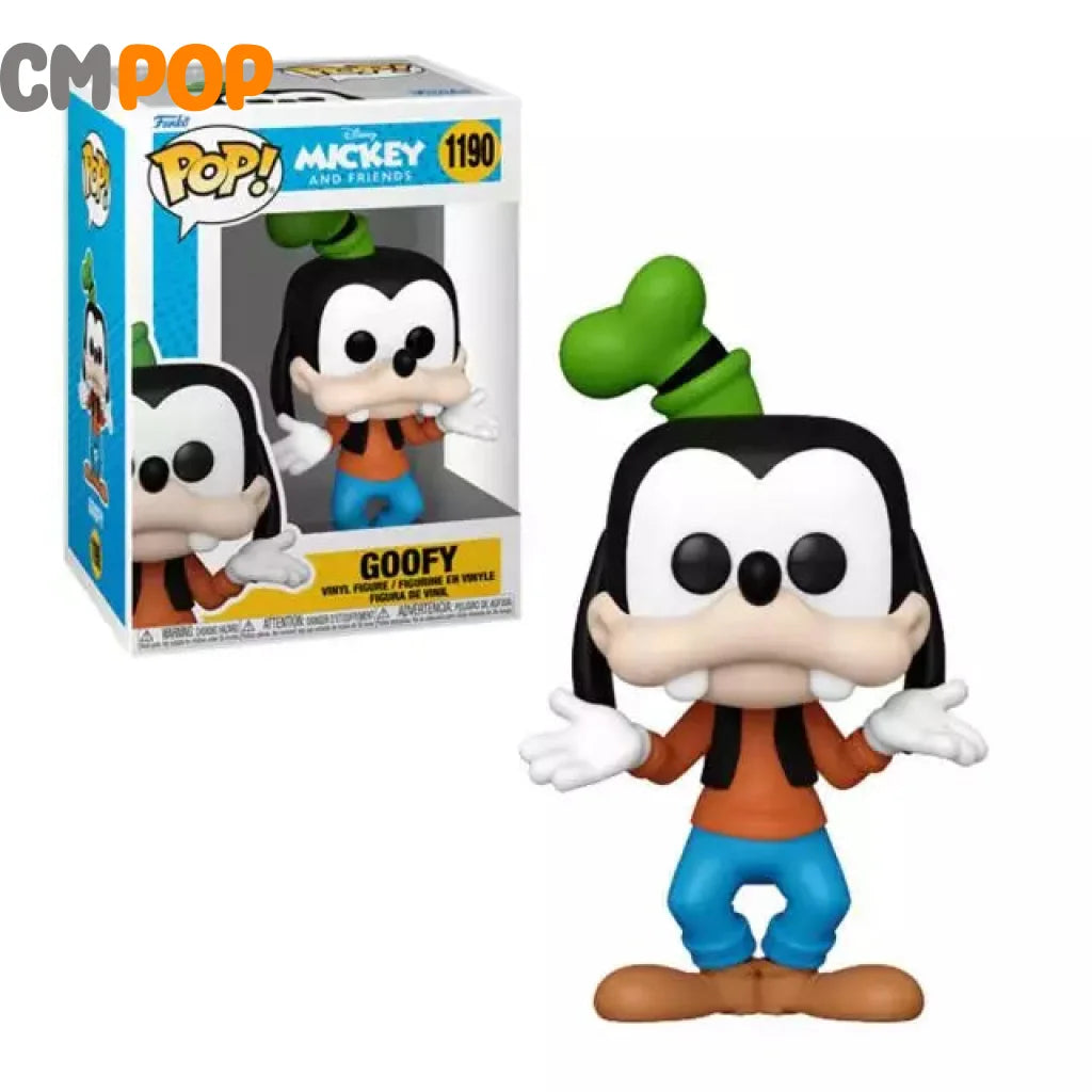 Goofy - #1190 Funko Pop! Disney Mickey And Friends Pop