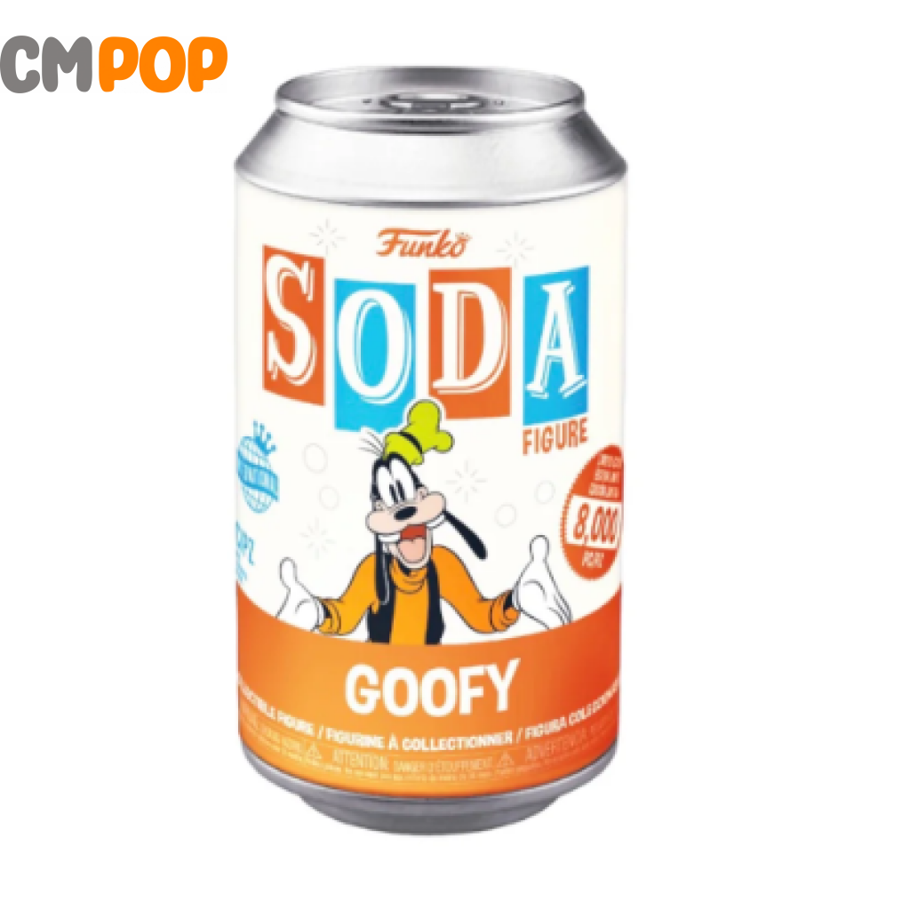 Goofy - Funko Vinyl Soda 8 000 Pieces Chance Of Chase