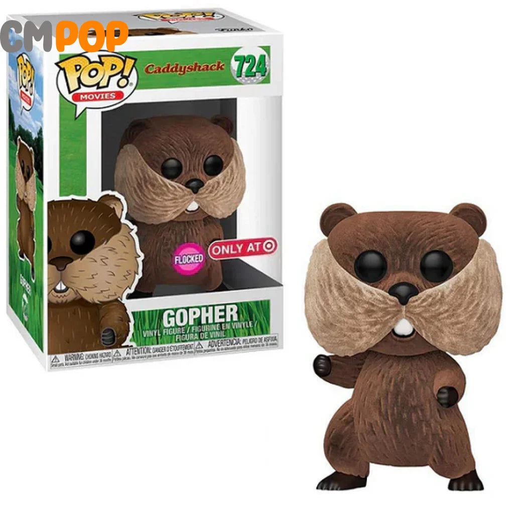 Gopher - #724 Funko Pop! Movies Caddy Shack Flocked Target Exclusive