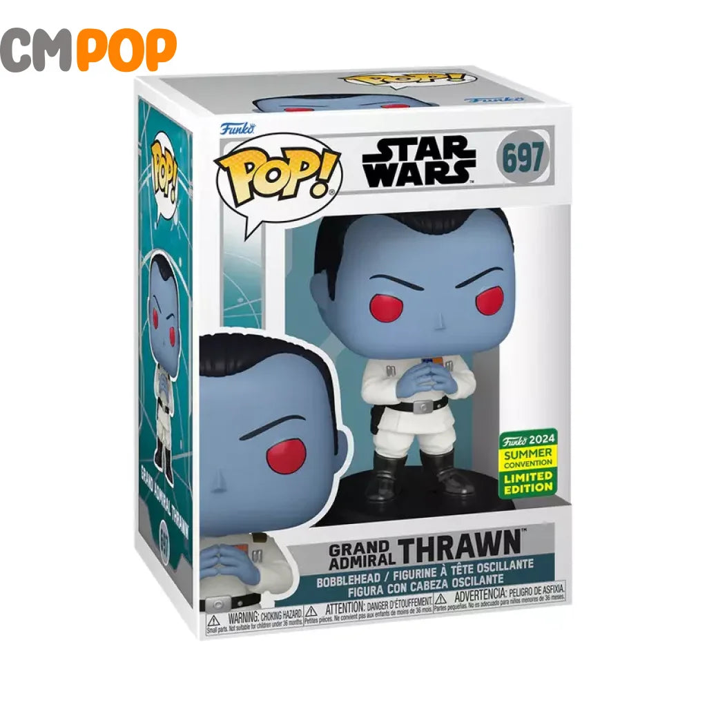 Grand Admiral Thrawn - #697 - Funko Pop! - Star Wars - 2024 Summer Con Limited Edition Funko Pop