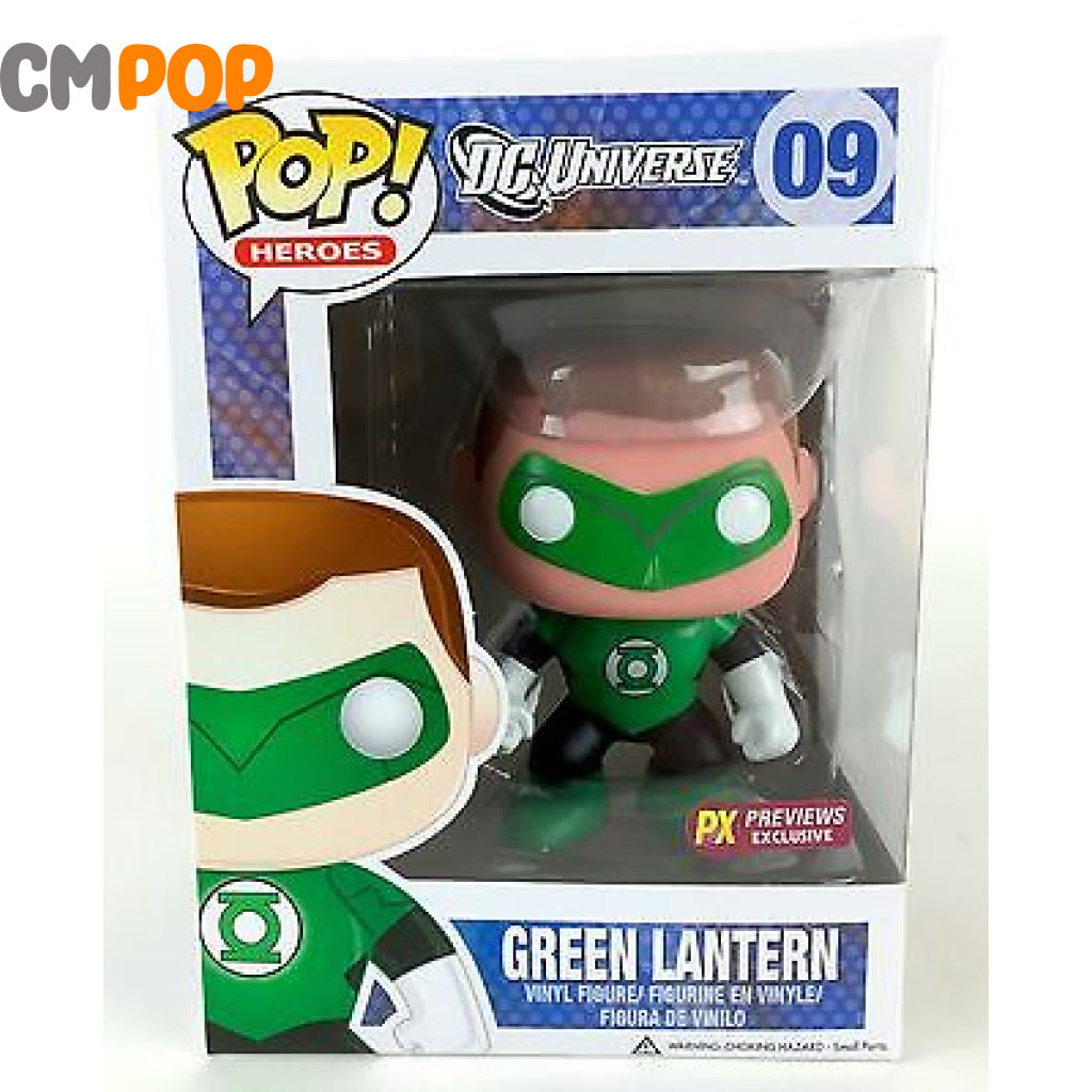 Green Lantern - #09 Funko Pop! Heroes Dc Universe Px Previews Exclusive