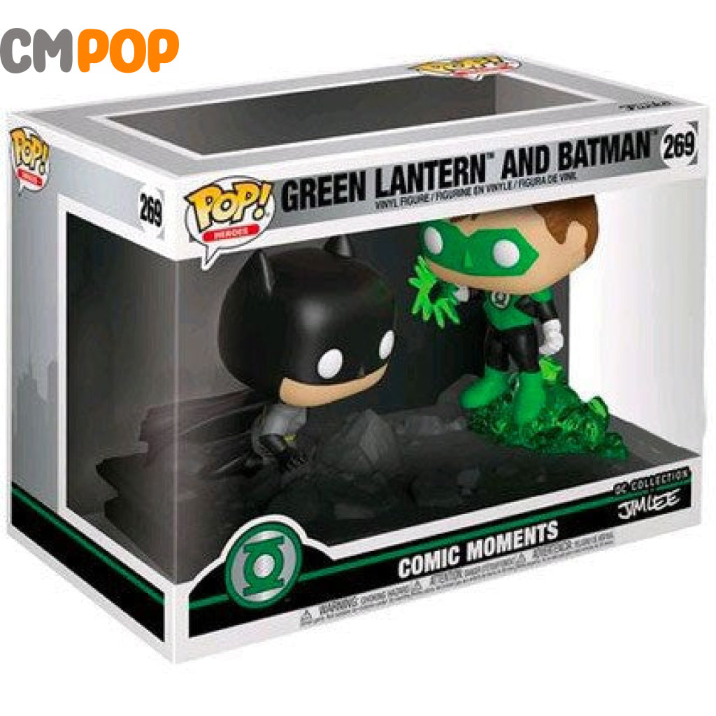 Green Lantern And Batman - #269 Funko Pop! Dc Comic Moments Pop