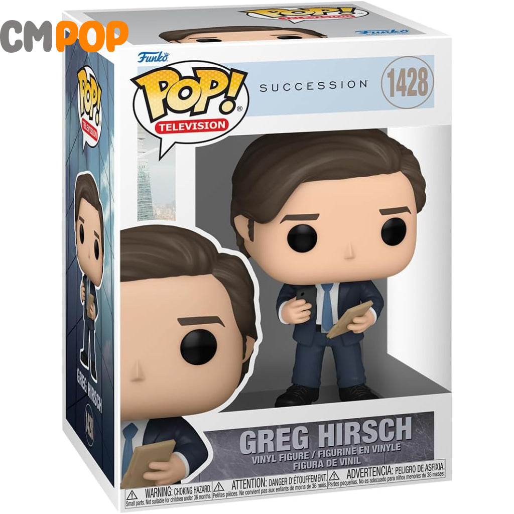 Greg Hirsch - #1428 Funko Pop! Tv - Succession Pop