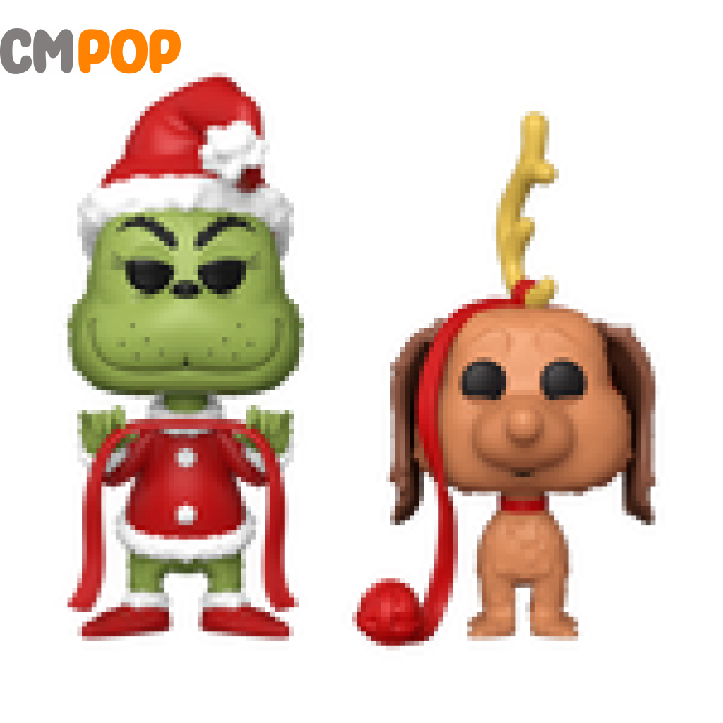 Grinch With Max 2 Pack - Funko Pop! How The Stole Christmas Dr Seuss Books Pop