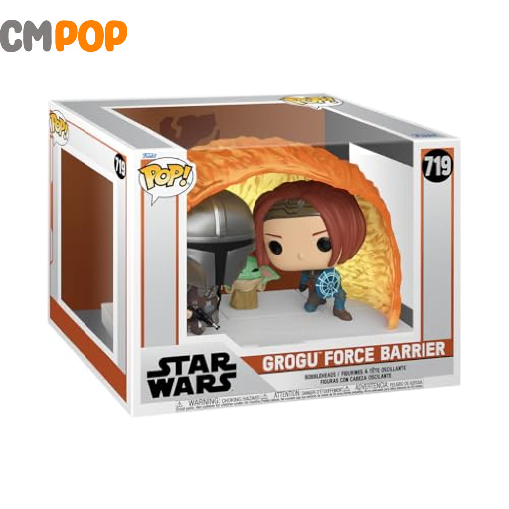 Grogu Force Barrier - #719 - Funko Pop! - Moments - Starwars Funko Pop