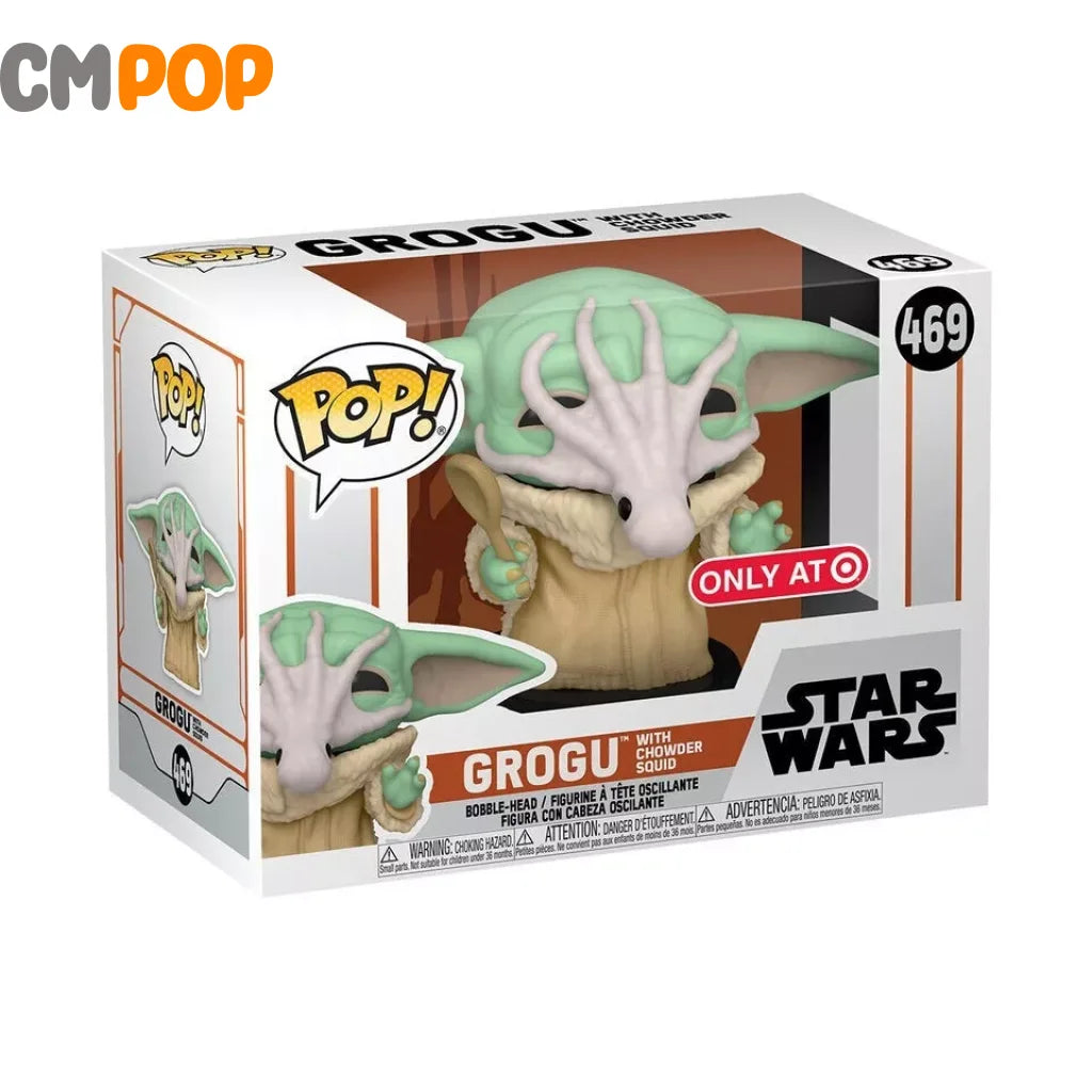 Grogu With Chowder Squid - #469 Funko Pop! Star Wars Target Exclusive Pop