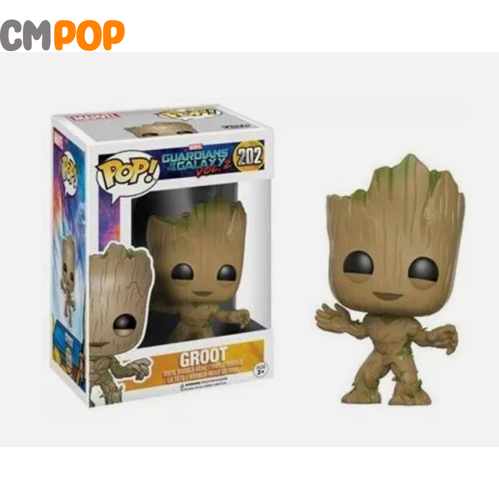 Groot - #202 Funko Pop! Guardians Of The Galaxy Vol 2- Marvel Pop